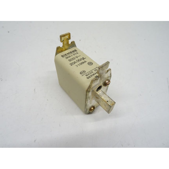 Siemens 3x NH00 Sicherung 20A 3NA1014 / 500V neu-OVP - Maranos.de