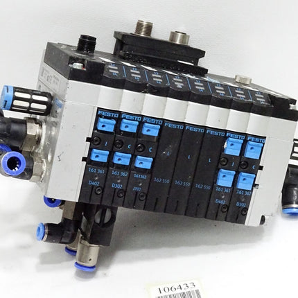 Festo 18210 CPV14-VI Ventilinsel + 165811 Elektrik-Anschaltung CPV14-GE-DI01-8 - Maranos.de