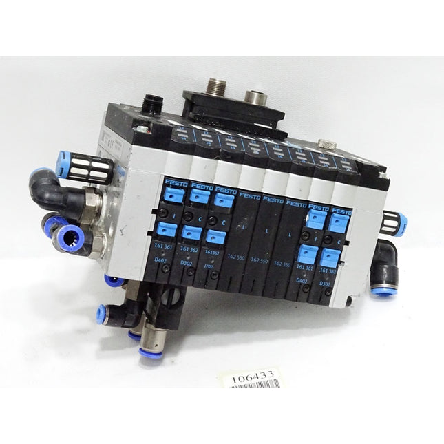 Festo 18210 CPV14-VI Ventilinsel + 165811 Elektrik-Anschaltung CPV14-GE-DI01-8 - Maranos.de