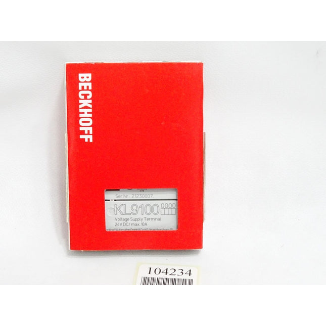 Beckhoff KL9100 Potentialeinspeiseklemme / Neu OVP versiegelt - Maranos.de