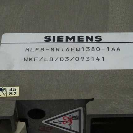 Siemens 6EW1380-1AA Stromversorgung 6EW1 380-1AA - Maranos.de