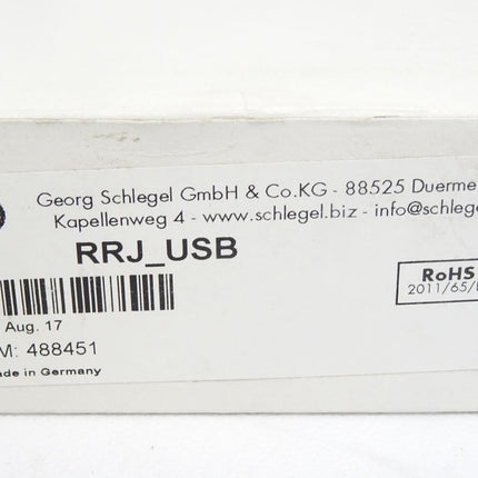 Georg Schlegel USB-Einbaubuchse RRJ_USB / Neu OVP - Maranos.de