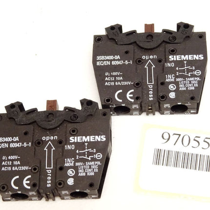 Siemens Schaltelement 3SB3400-0A / Inhalt : 2 Stück - Maranos.de