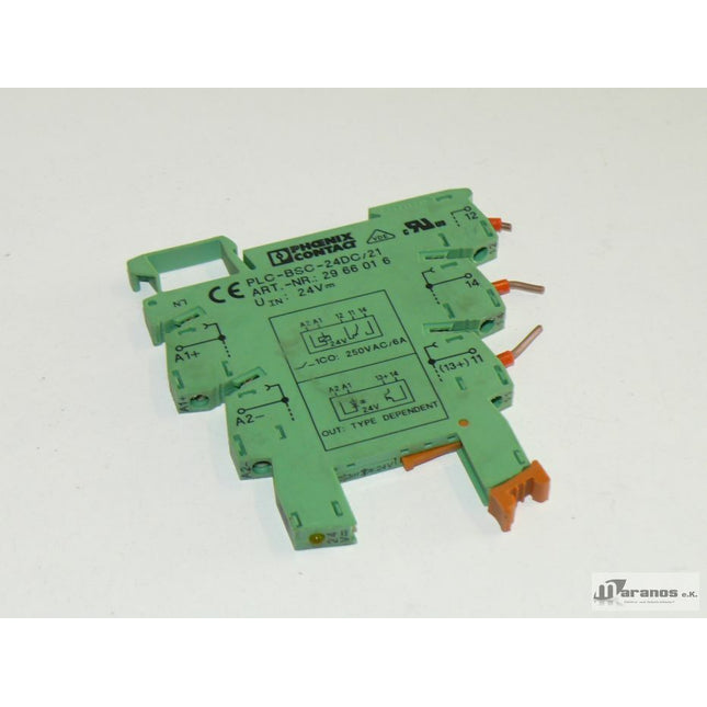 Phönix Contact PLC-BSC-24DC/21 Grundklemme Klemme 2966016 - Maranos.de