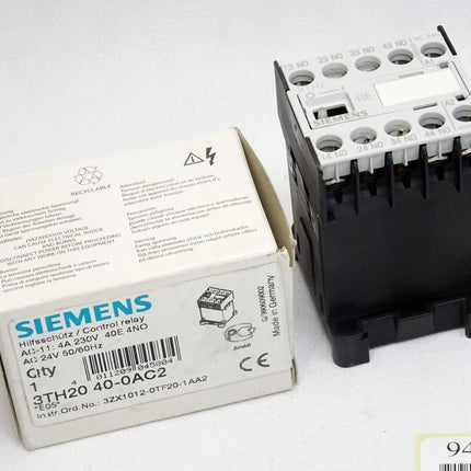 Siemens Hilfsschütz 3TH2040-0AC2 / Neu OVP - Maranos.de