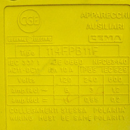 CEMA 114FPB11F / limit switch endschalter - Maranos.de
