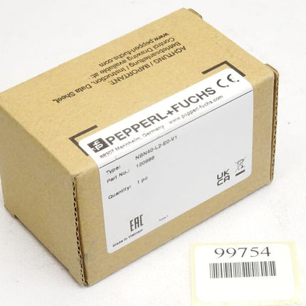 Pepperl+Fuchs Induktiver Sensor NBN40-L2-E0-V1 120988 / Neu OVP - Maranos.de