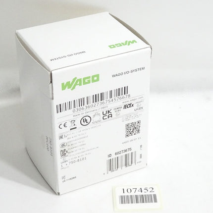 Wago 750-8101 Controller PFC100 2x ETHERNET / Neu OVP versiegelt - Maranos.de