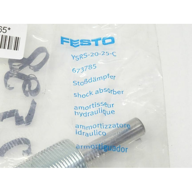 Neu FESTO YSRS-20-25-C / 673785 Stoßdämpfer - Maranos.de