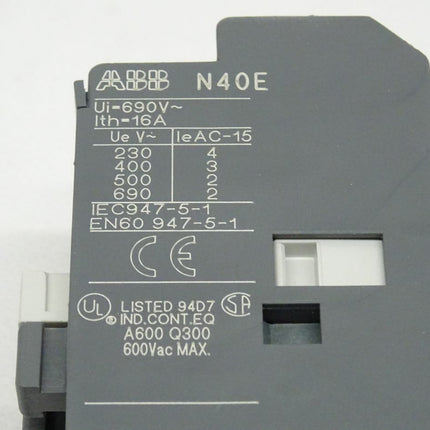 ABB 1SBH141001R8040 / N40E Hilfsschütz NEU-OVP - Maranos.de