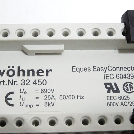 Wöhner 32450 32 450 Sammelschienenadapter 25A - Maranos.de