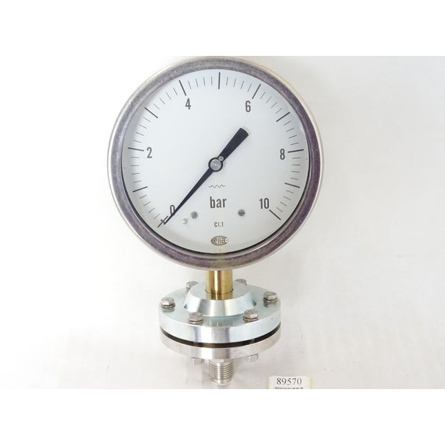 Wika Ettore Cella MTT150 Manometer 0-10bar / Neu - Maranos.de