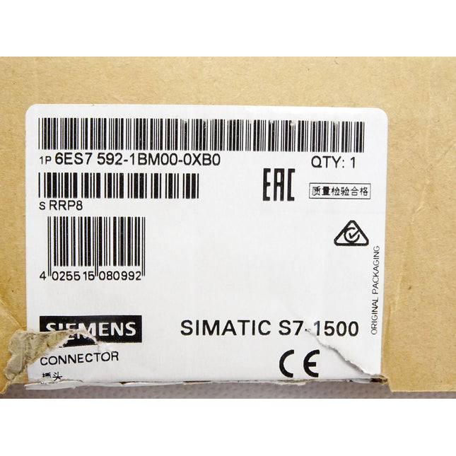 Siemens S7-1500 Frontstecker 6ES7592-1BM00-0XB0 6ES7 592-1BM00-0XB0 / Neu OVP - Maranos.de