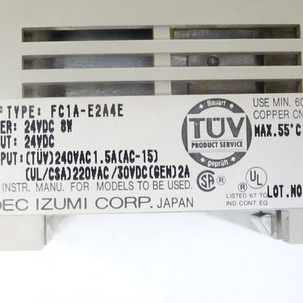 Idec Micro1 controller FC1A-E2A4E - Maranos.de