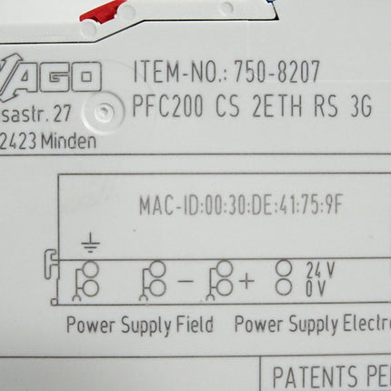 Wago 750-8207 Controller PFC200 - Maranos.de