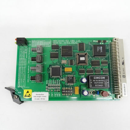 SCA Schucker SYS 6000-10 CPU V2 APC 3000-52 IBS LWL SCA-Nr. 0153.0520 - Maranos.de