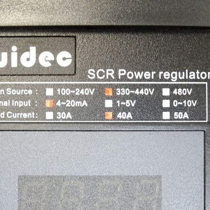 Twidec SCR Power regulator TS-4-4-040-PN 40A / Neu - Maranos.de