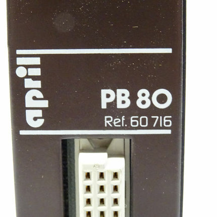 April PB80 Modul 60716 UC 2K Reprom 2K Eprom CPU +PB mit OVP - Maranos.de