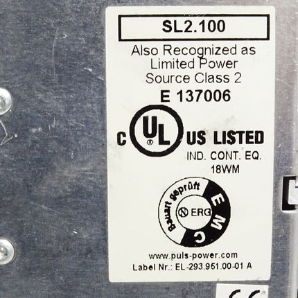 Puls Power Supply SL2.5 SL2.100 - Maranos.de