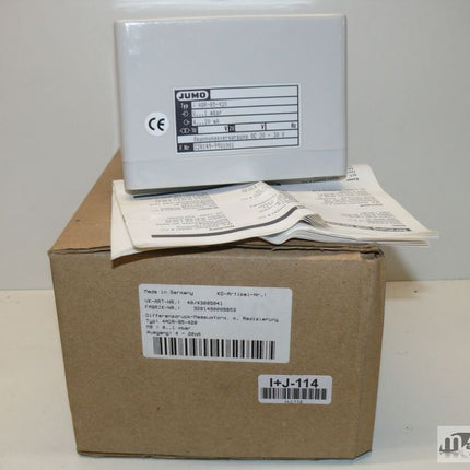 Neu-OVP: Jumo 4ADR-85-420 Druck- und Differenzdruck-Messumformer - Maranos.de