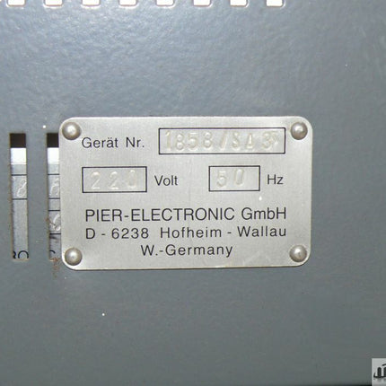 Pier Electronic 1858/SA3 Auswertegerät Prozessmesstechnik 1858 / SA3 - Maranos.de