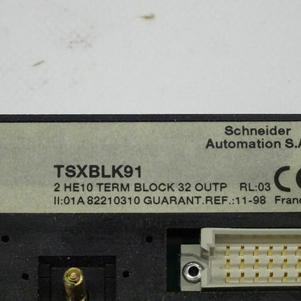 Schneider Automation TSXBLK91 Terminalblock 32 OUT NEU-OVP - Maranos.de