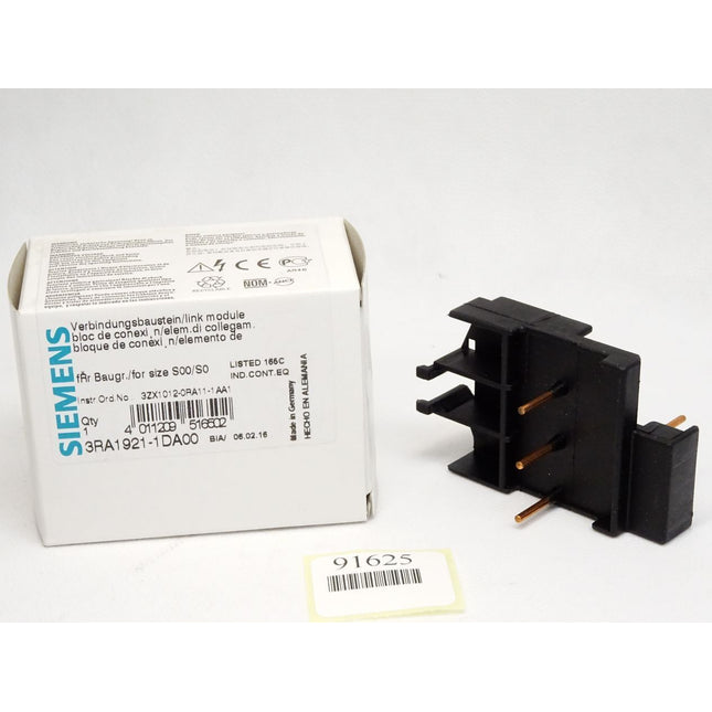 Siemens Verbindungsbaustein 3RA1921-1DA00 / Neu OVP - Maranos.de