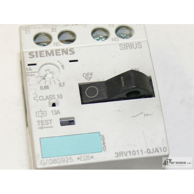 Siemens 3RV1011-0JA10 / 3RV1 011-0JA10 Schutzschalter - Maranos.de