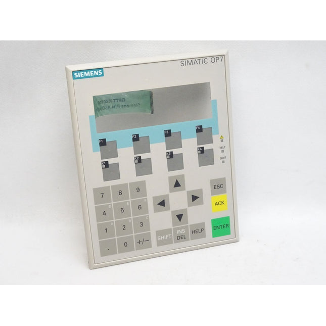 Siemens Front OP7-PP OP7-DP OP7-DP12 A5E00076354 750104002 6AV3607-1JC Rahmen ok - Maranos.de