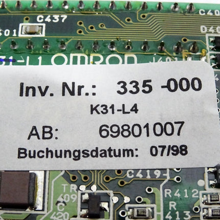 Omron K31-L4 Trans Board OB Combo / Neu - Maranos.de