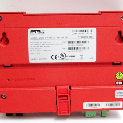Adstec DVG-IF1100 001-BU AY.00 Industrial Firewall - Maranos.de