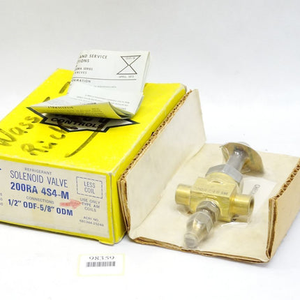 Alco Controls Solenoid Valve 200RA4S4-M 200RA 4S4-M / Neu OVP - Maranos.de