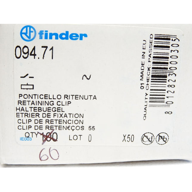 Finder Haltebuegel 094.71 / Inhalt : 60 Stück / Neu OVP - Maranos.de