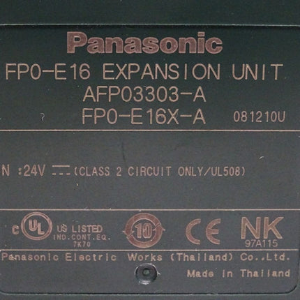 Panasonic Expansion Unit FP0-E16 AFP03303-A FP0-E16X-A - Maranos.de