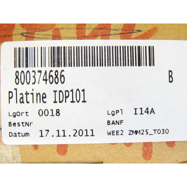 Heidenhain Platine IDP101 / IDP 101 / 800374686 / Interpolations- und Digitalisierungselektronik Neu OVP - Maranos.de