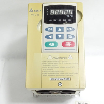 Delta VFD-B Frequenzumrichter 0.75kW VFD007B43A - Maranos.de