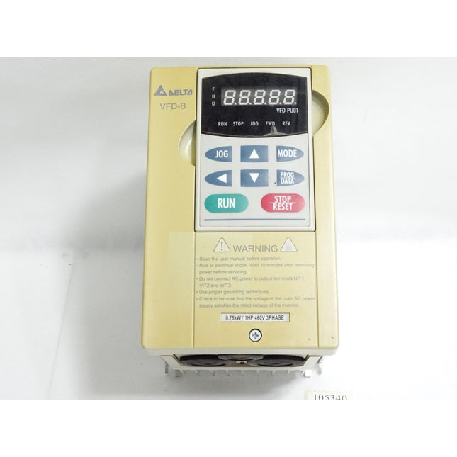 Delta VFD-B Frequenzumrichter 0.75kW VFD007B43A - Maranos.de