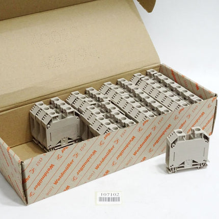 Weidmüller 1020500000 Durchgangs-Reihenklemme WDU 35 / Inhalt:28 Stück / Neu OVP - Maranos.de