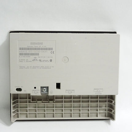 Siemens Panel OP17 6AV3617-1JC00-0AX1 6AV3 617-1JC00-0AX1 - Maranos.de