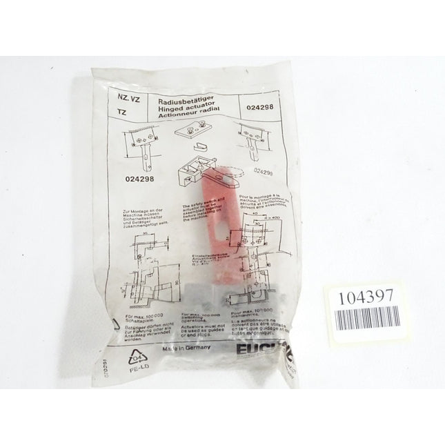 Euchner Radiusbetätiger für Sicherheitsschalter NZ.VZ und TZ 024298 / Neu OVP - Maranos.de