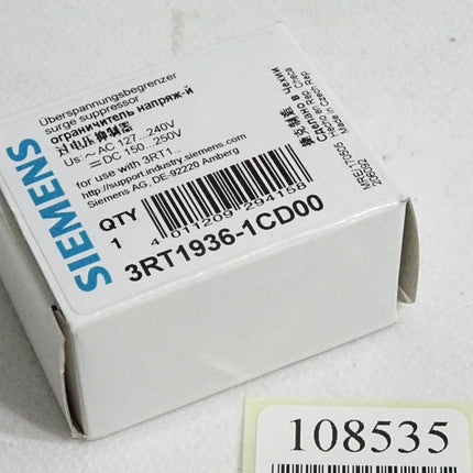 Siemens Überspannungsbegrenzer 3RT1936-1CD00 / Neu OVP - Maranos.de
