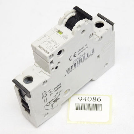 Siemens Leitungsschutzschalter 5SY5104-6 5SY51 MCB B4 - Maranos.de