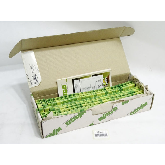 Wago 2-Leiter-Schutzleiterklemme 284-907 / Inhalt : 25 Stück / Neu OVP - Maranos.de