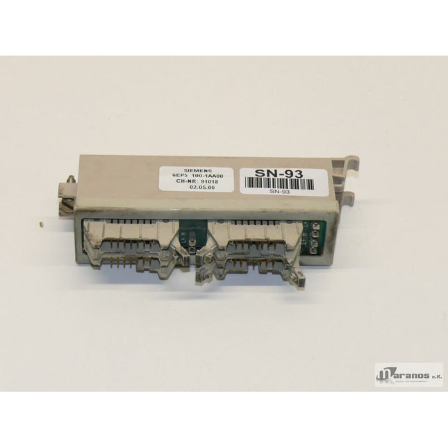 Siemens Simatic S5 6EP5 100-1AA00 /AMP 928 493-1 Schraubstecker - Maranos.de