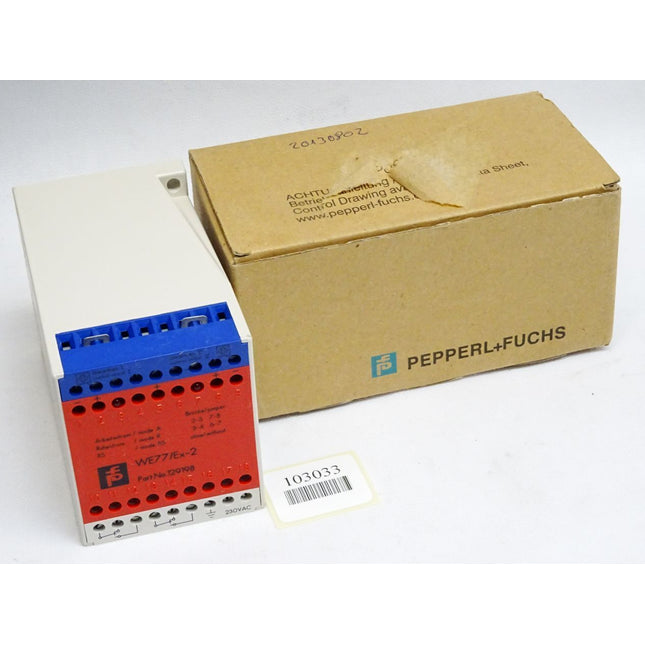 Pepperl+Fuchs Schaltverstärker 129198 WE77/Ex-2 230V / Neu OVP - Maranos.de