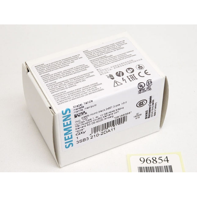 Siemens Knebel schwarz 3SB3210-2DA11 / Neu OVP - Maranos.de