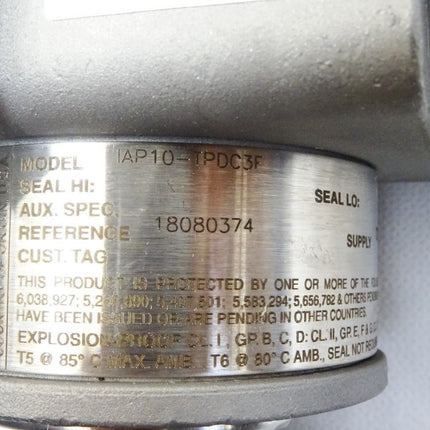 Foxboro by Schneider Electric IAP10-TPDC3F / Neu OVP - Maranos.de