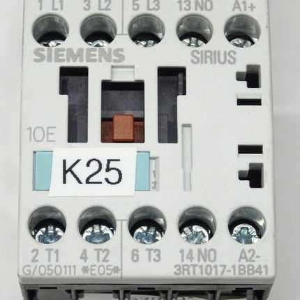 Siemens 3RV1011-1HA10 Schütz 3RV1 011-1HA10 + 3RT1017-1BB41 / 3RT1 017-1BB41 - Maranos.de