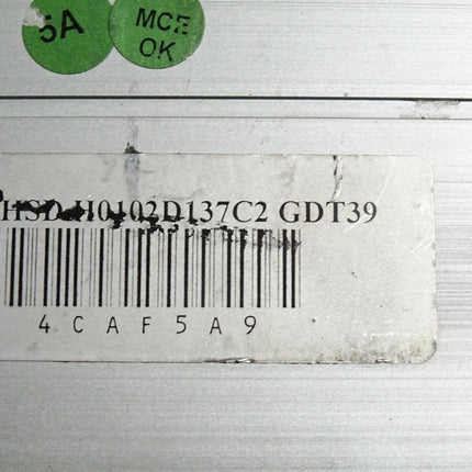 HSD Mechatronics Servomotor SM137 H0102D137C2 GDT39 - Maranos.de