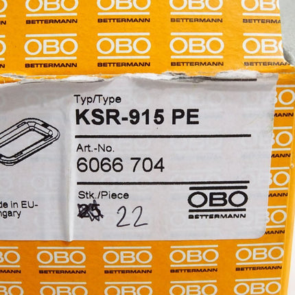 OBO Bettermann Kabelschutzring KSR-915 PE KSR-915PE 6066704 Inhalt:22 Stück / Neu OVP - Maranos.de
